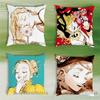 VVeil Emma Aleksander Anime Pillow Case Cover Square Sofa With For Pattern Comfortable Cushion Suitable Of Room