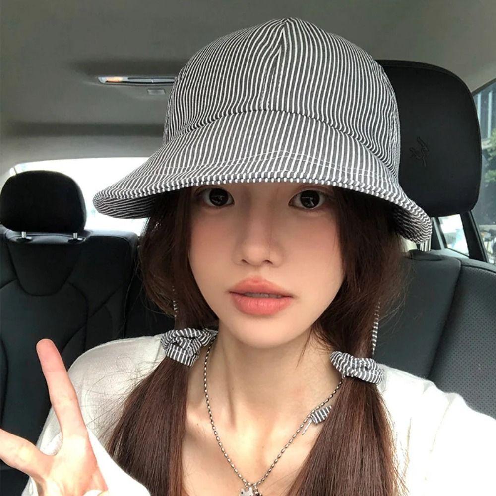 Breathable Sunscreen Hat Adjustable Baseball Cap Casual Bucket Hat Outdoor Beach Travel