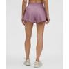 Lululemon Shake It Out High Rise Running Short 2.5  Lavender Lux