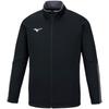 Mizuno TEAM Line Мягкий трикотажный тренировочный размер Черный и Древесный уголь 32MC1160 Куртка, Детская, 140, Меланж,