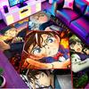 Detective Conan Print Rug, Washable Floor Carpet, For Entryway Dorm Laundry Room Office Study, Home Decor Birthday Christmas Gift