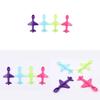 Childrens Airplane Shaped Plastic Spoon With Cute Design For Kids Meals And Gifting