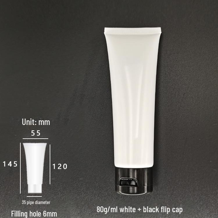 80 г 80 мл очищающее средство для лица, солнцезащитный крем и крем для рук в белой тубе