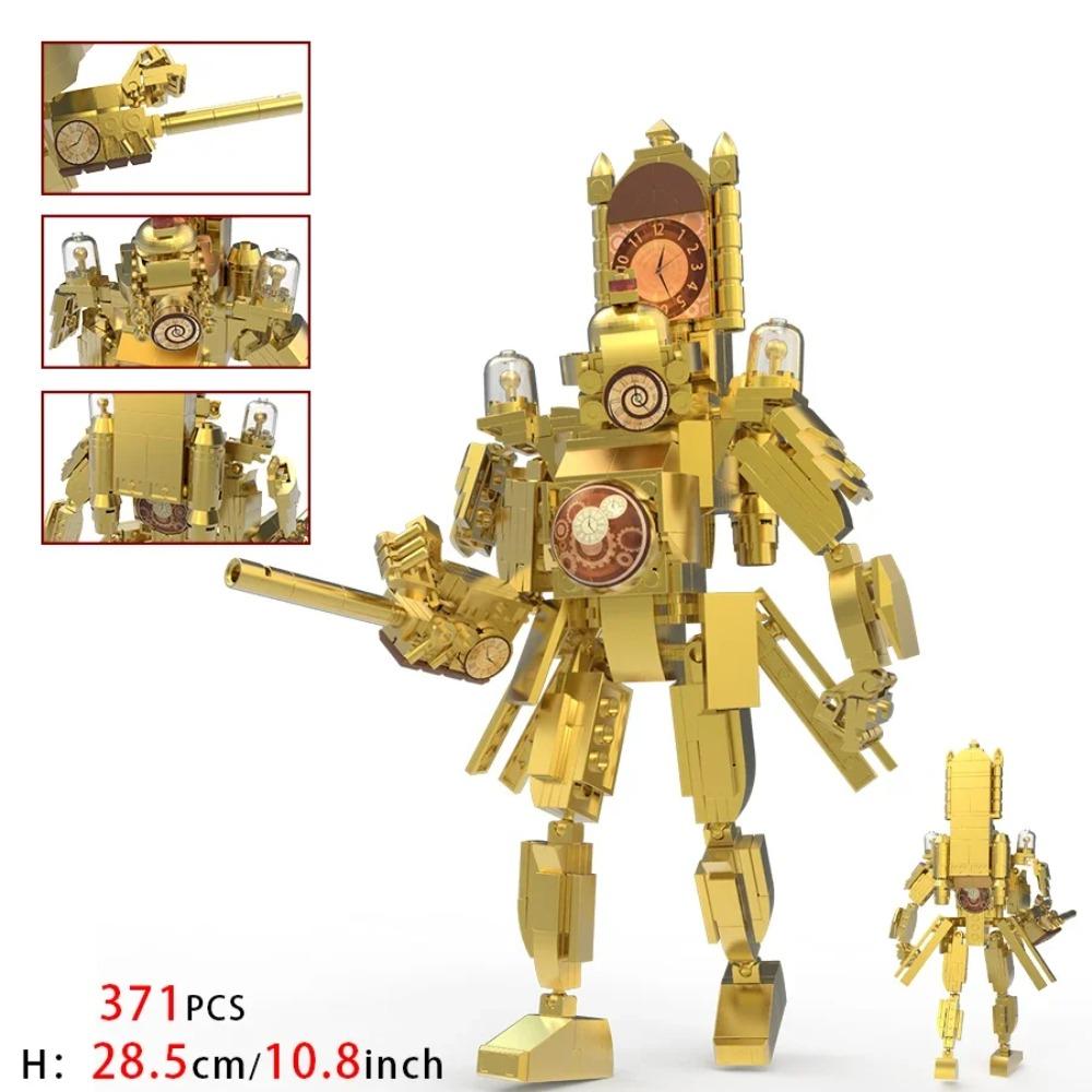 Moc Skibidi Toilet Figures Model Blocks Titan Cameraman Speakerman Construction Toys Party Halloween Decoration Boys Gifts