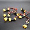 Кабель питания для светодиодной ленты XT60 M/F на JST SYP/SYR M/F для LiPo аккумулятора и регулятора оборотов (ESC) RC самолета