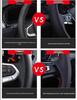 Натуральная кожаная ручная прошивка чехла рулевого колеса для Mitsubishi Pajero V93/V73 (11 моделей) - Полная оклейка