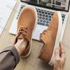 Fashion 2025 Autumn New Retro Concise Designed Men's Low Top Casual Shoes Fashion Trend Versatile Comfortable Non Slip Lace Up Sneakers