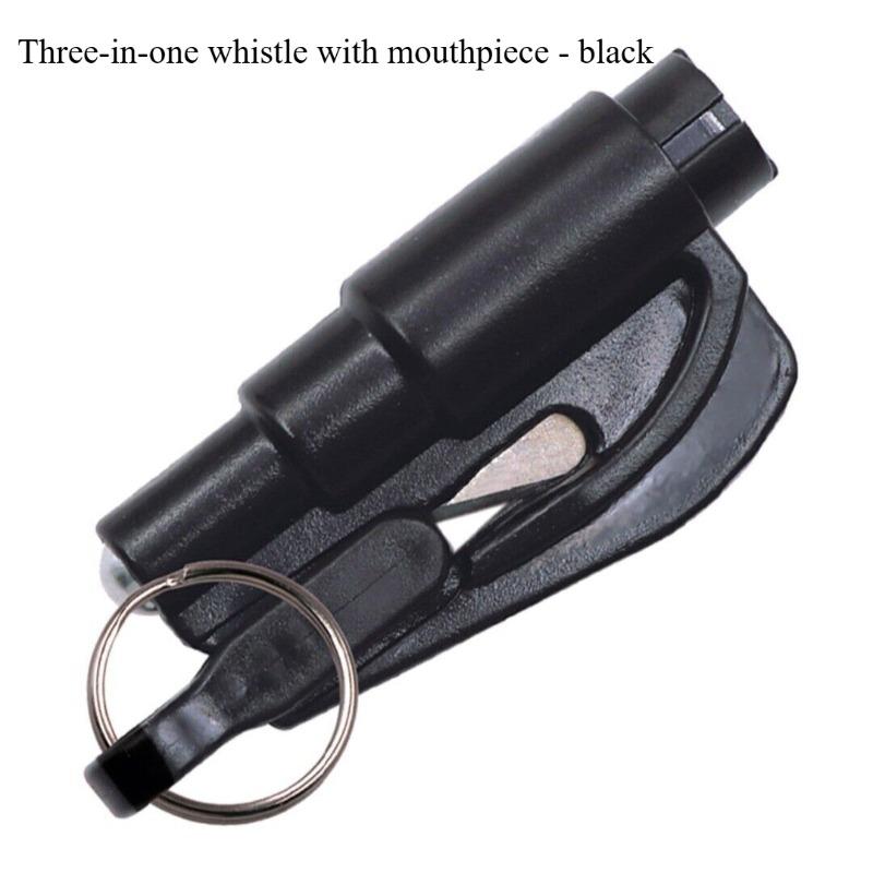 Safety Hammer with Rescue Whistle, Car Escape Tool,2-in-1 Window Breaker Seatbelt Cutter, Compact Emergency Escape Tool for Car