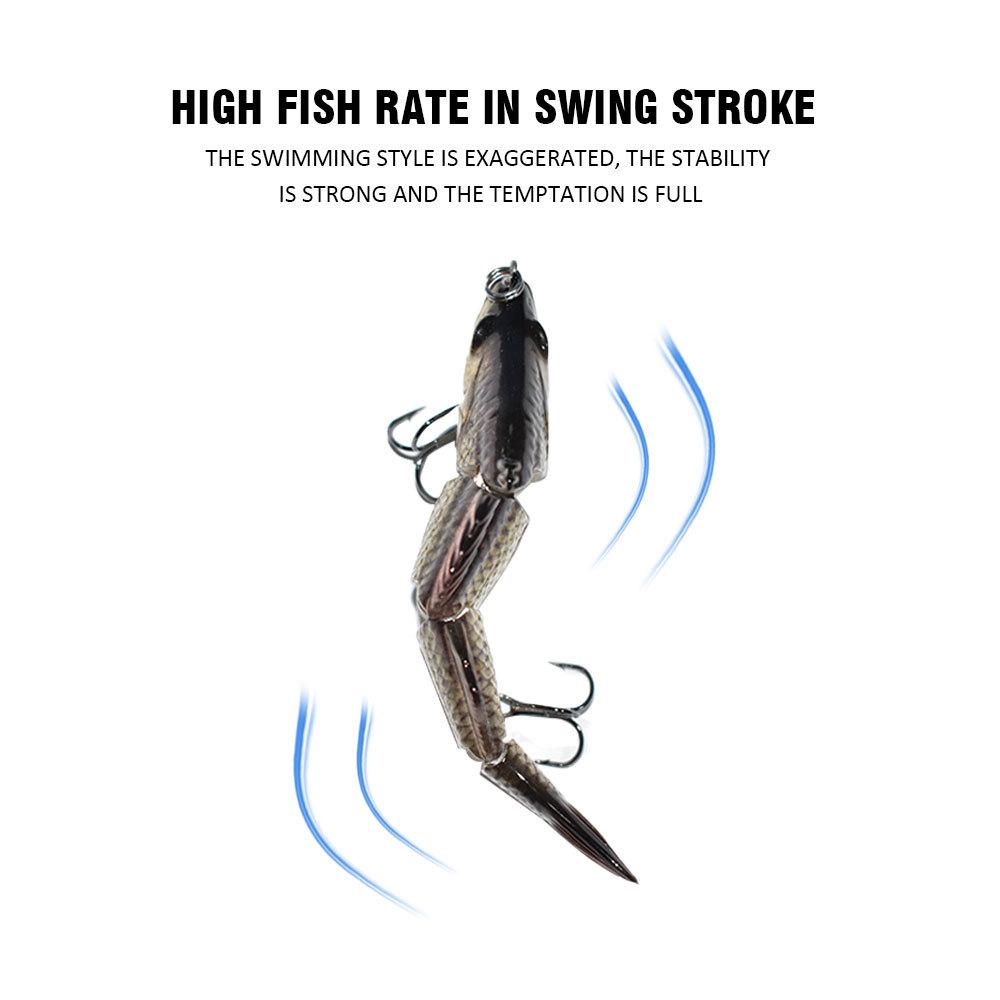 100Mm Tilapia Luya Bait Four Fishing Simulation Fake Bait Freshwater Sea Bait Hard Bait Luya Bait