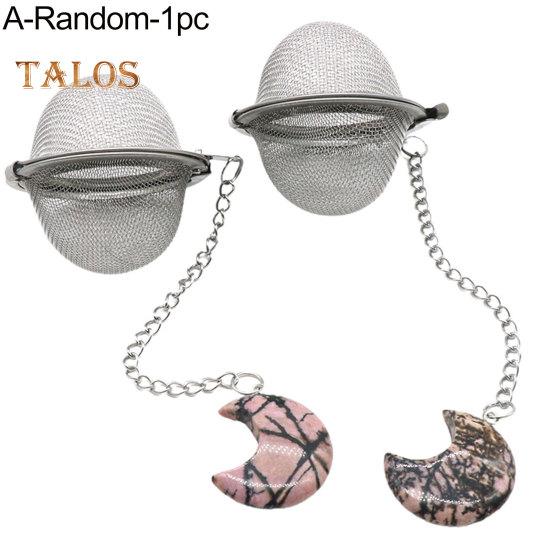 Ситечко для чая в форме луны, высокопрочный прочный горшок для специй, шаровое ситечко для чая для кофейни