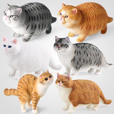 Детское когнитивное украшение - Британский короткошерстный полосатый кот, кукла-толстяк, подарок на день рождения
