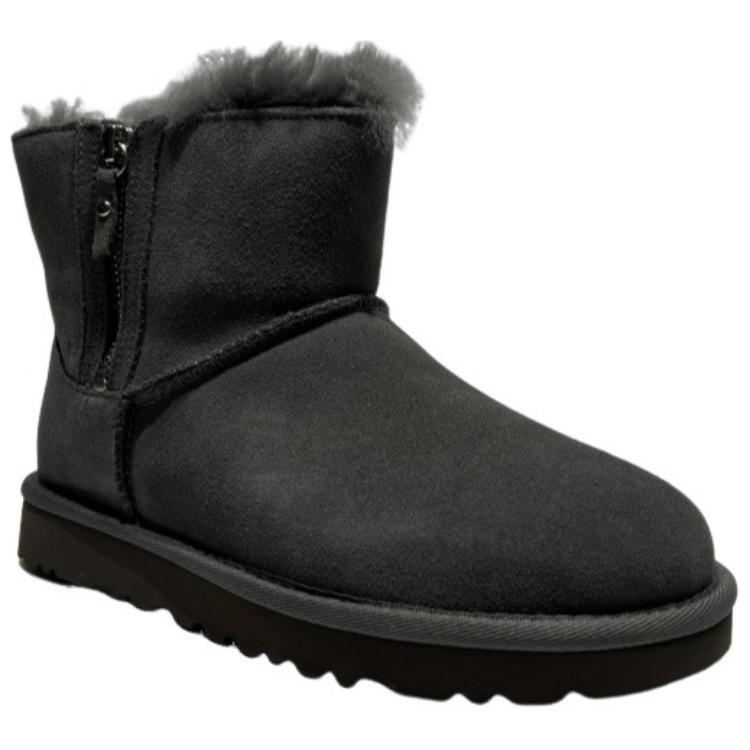UGG Короткие женские зимние ботинки, угольно-серые 1118853-CHRC