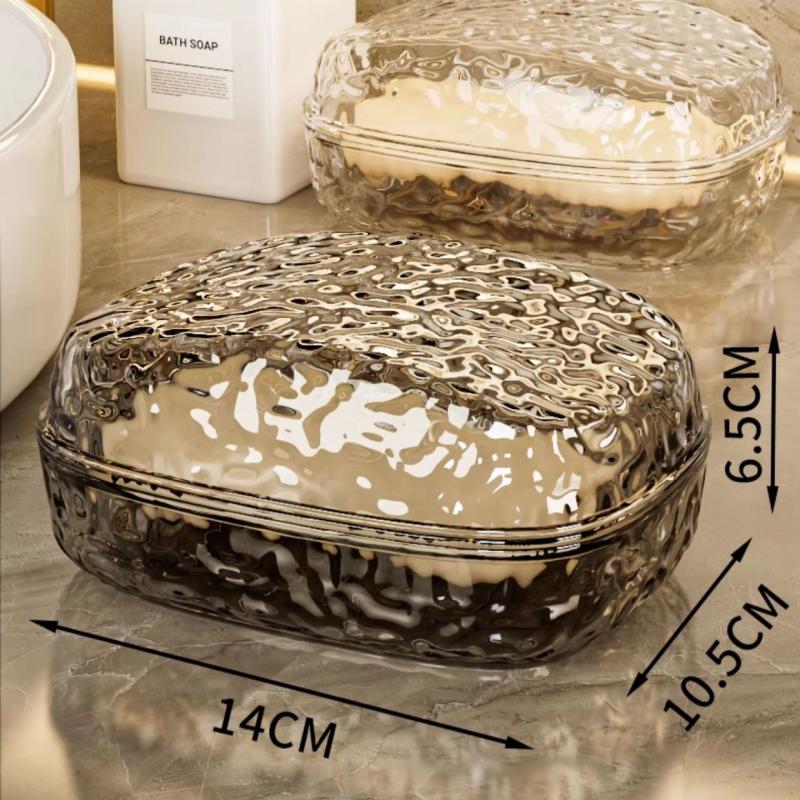 Портативный контейнер для мыла для путешествий, коробка для хранения мыла, роскошная нескользящая коробка для слива мыла, держатель для мыла