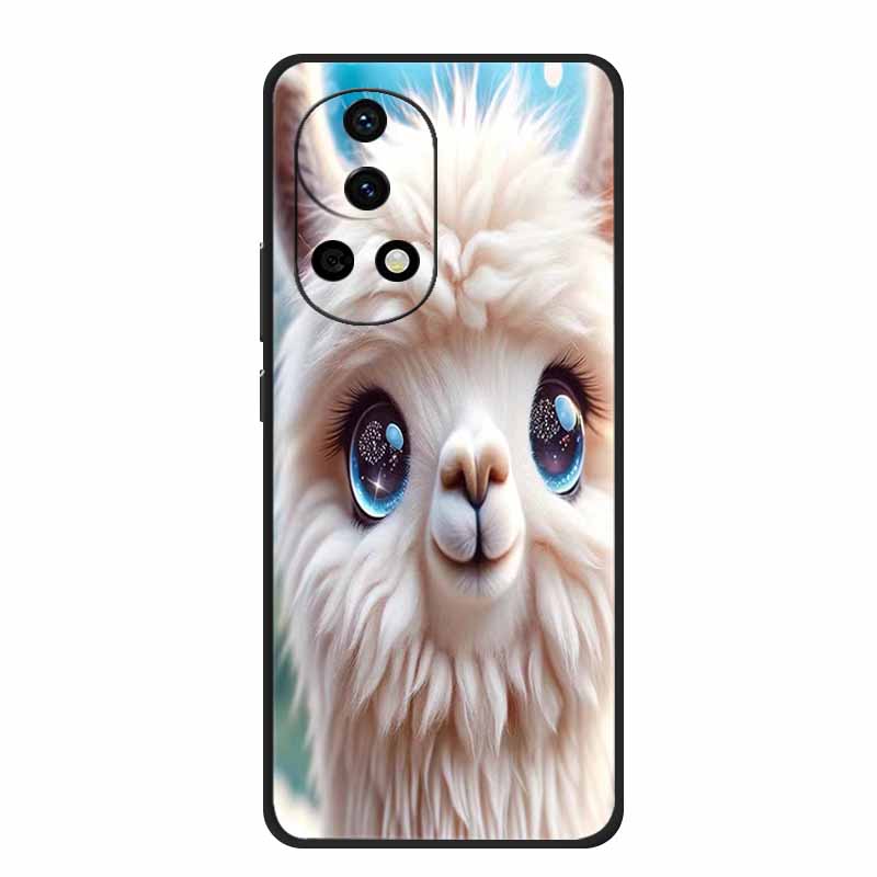 Чехол для телефона Huawei Nova 13 12 5G Nova13 Coque Цветы Черный Силикон Мягкий ТПУ Задняя крышка Для Huawei Nova 12 Pro Ultra Чехол