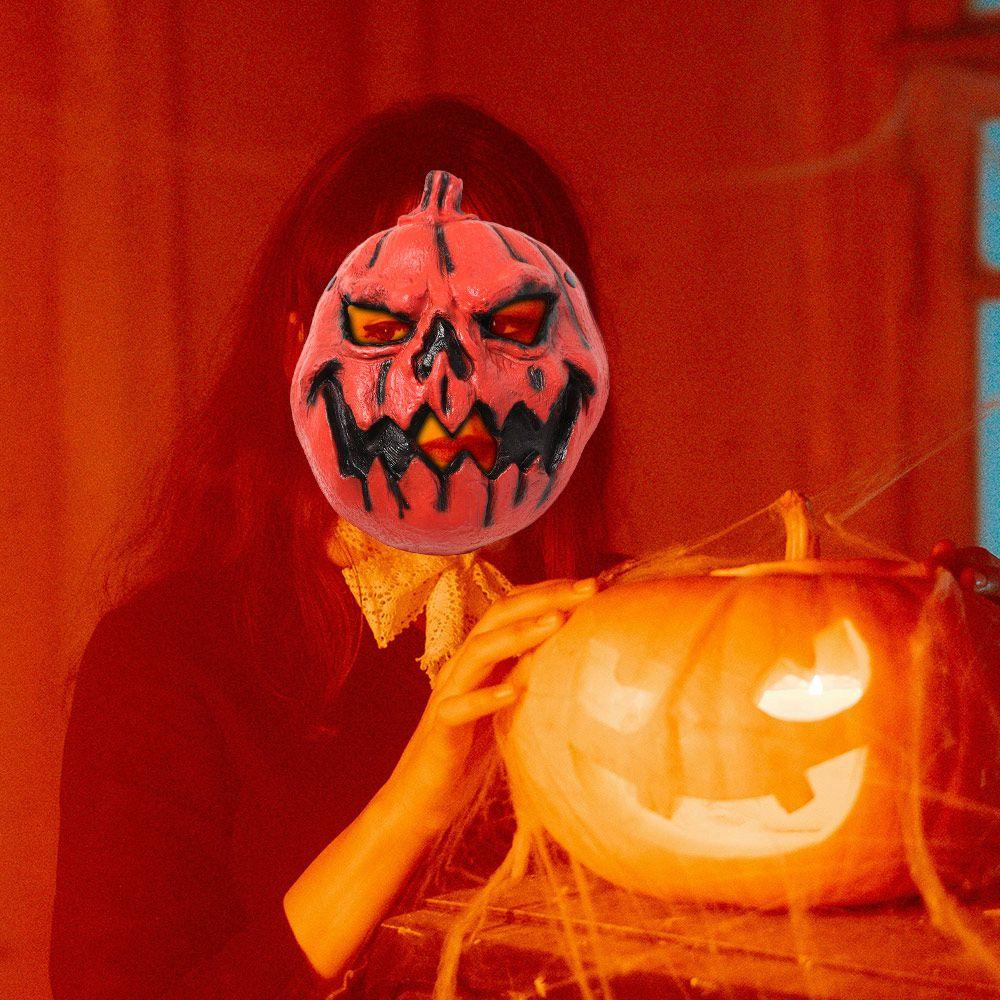 Creativity Pumpkin Halloween Mask 3D Masquerade Party Mask Halloween Cosplay Mask Haunted House