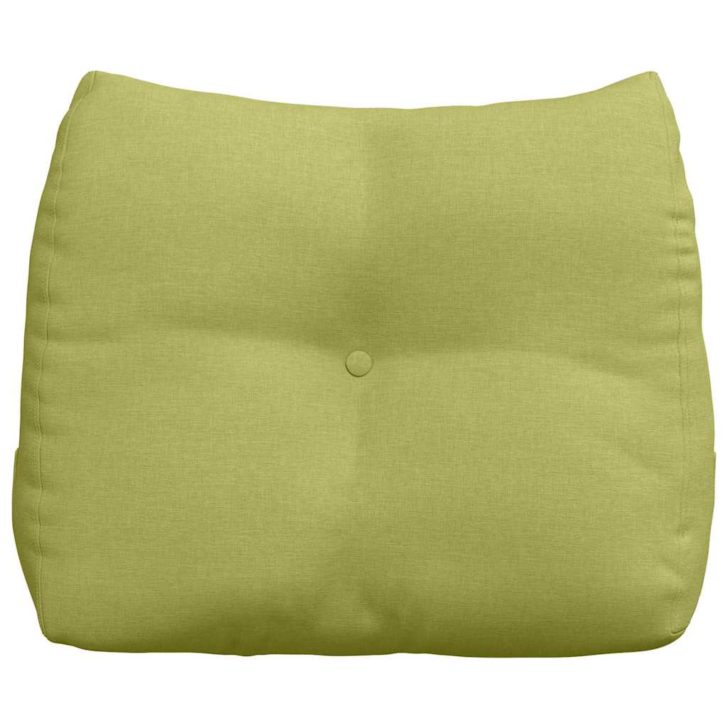 Back Cushion Light Green 60 x 24 x 50 cm Fabric