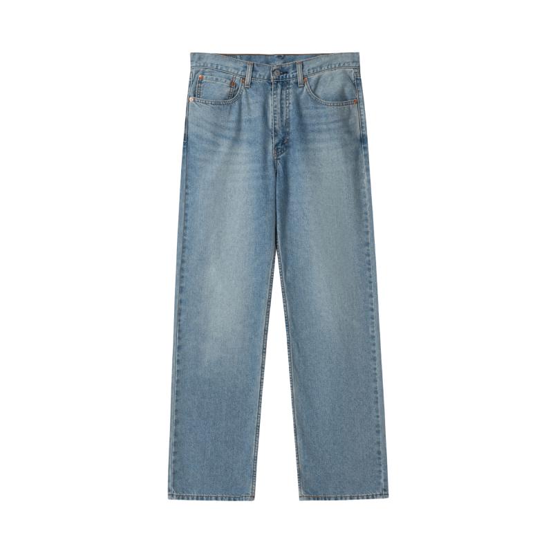 Levi's Мужские джинсы 565 потертые свободные прямого кроя