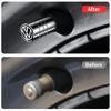 B5 Cars VW For Volkswagen 4Pcs Car Valve Caps Wheel Tires Air Tyre Stem Protective Cover For Volkswagen Golf Jetta Tiguan Touran