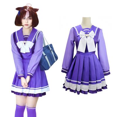 Косплей Uma Musume Костюм для косплея Академия Tracen Костюм для косплея Cinderella Gray Подходит для всех персонажей Костюм для группового косплея Спортивная одежда