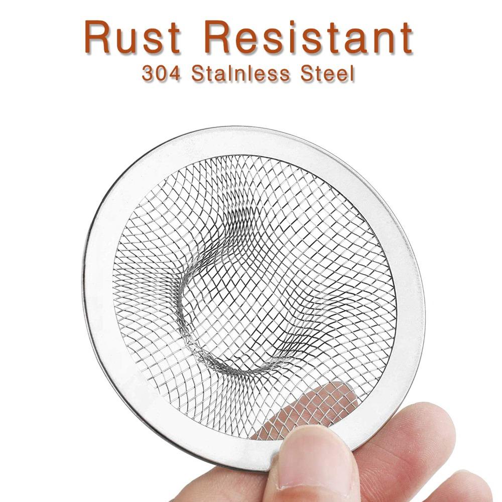 1,97"-4,41" Сетчатый дуршлаг 304 Нержавеющая сталь Кухонная сливная корзина Кухонная раковина