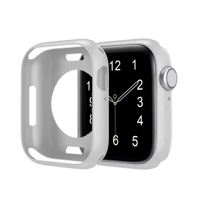 Soft Silicone Case for Apple Watch Series 11 10 46mm 42mm Accessories Protective Shell Bumper iwatch series 10 46 mm 42 mm Cover