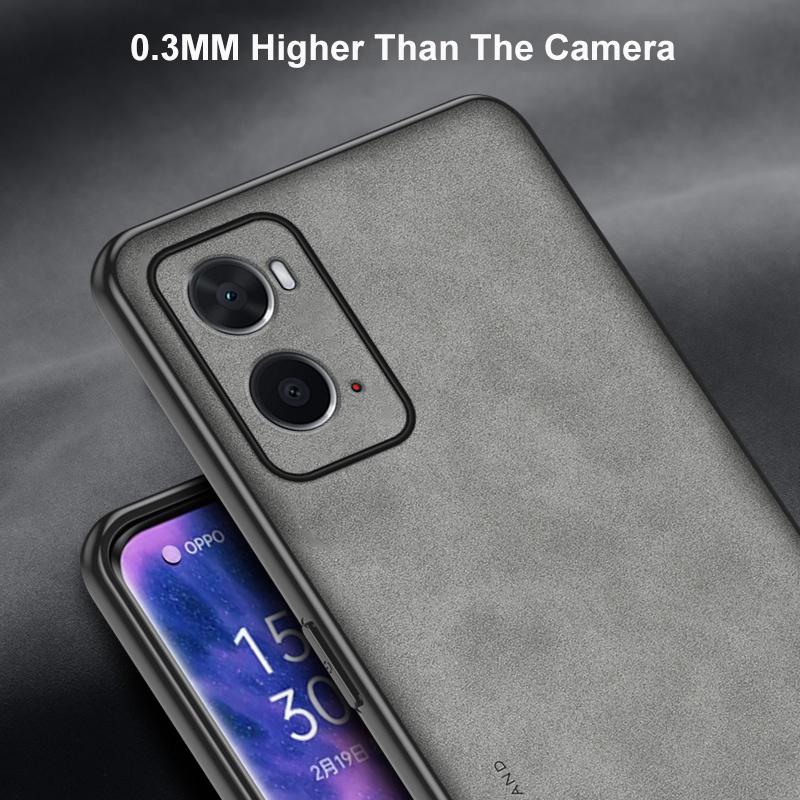 Роскошный чехол для телефона из искусственной кожи для OPPO A36 A76 A96 4G, матовая противоударная силиконовая накладка с полной защитой для OPPO A96 5G