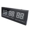 Large Modern LED Digital Wall Clock Date Temperature 24 Or 12 Hour Office