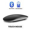 Беспроводная Bluetooth Компьютерная Мышь Magic Двухрежимная Бесшумная Перезаряжаемая Сенсорная Тонкая Эргономичная Мышь для ПК Для Macbook Air
