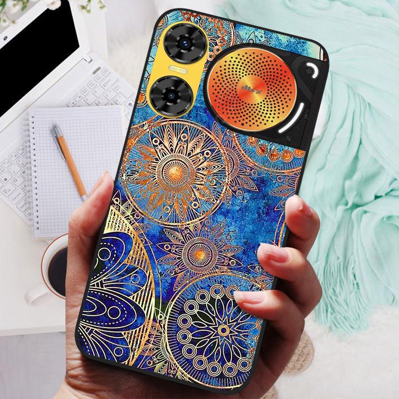 Для ZTE Nubia Music 2 Чехол Лев Волк Силиконовая Мягкая Задняя Крышка Для Nubia Music2 Чехлы для Телефона 6.7" Защитный Чехол Черный Матовый