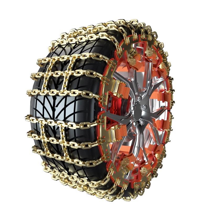 Jetour Car Tire Anti-Skid Iron Chains for X70S, MX90, X95, X70PLUS, Coupe - Thickened Design