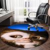 1pc Gremlin2 Print Round Carpet Chair Round Carpet Suitable for Bedroom Living Room Home Decorative Carpet