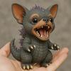 Коллекционная фигурка собаки, ручная работа, украшение в виде щенка из смолы, настольная статуэтка собаки для домашнего офиса, книжной полки, подарка любителям собак