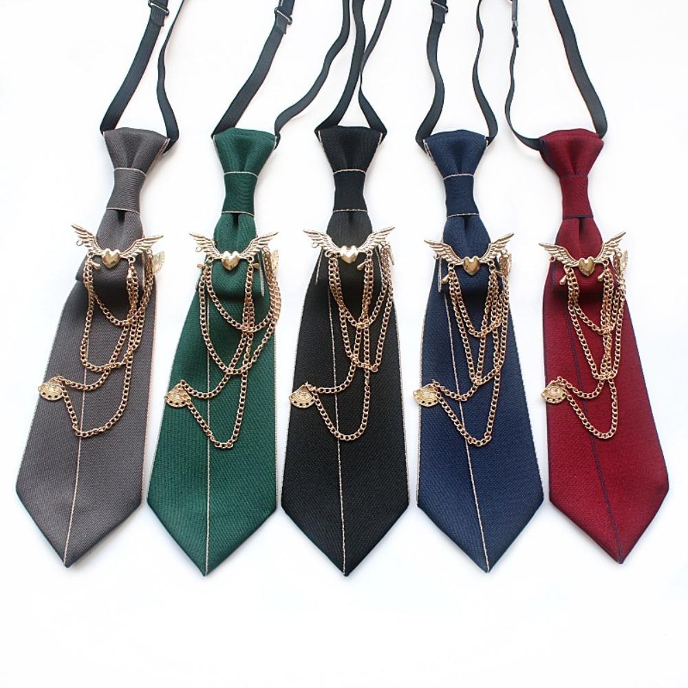 Polyester Chain Neck Accessory Preppy Style Neck Ornament Fashion JK Collar Pin JK Uniform Wear