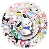 50 Листов 3D Наклеек Sanrio Коллекция - Японские/Корейские Аниме Товары для Ведения Дневника и Канцелярских Принадлежностей