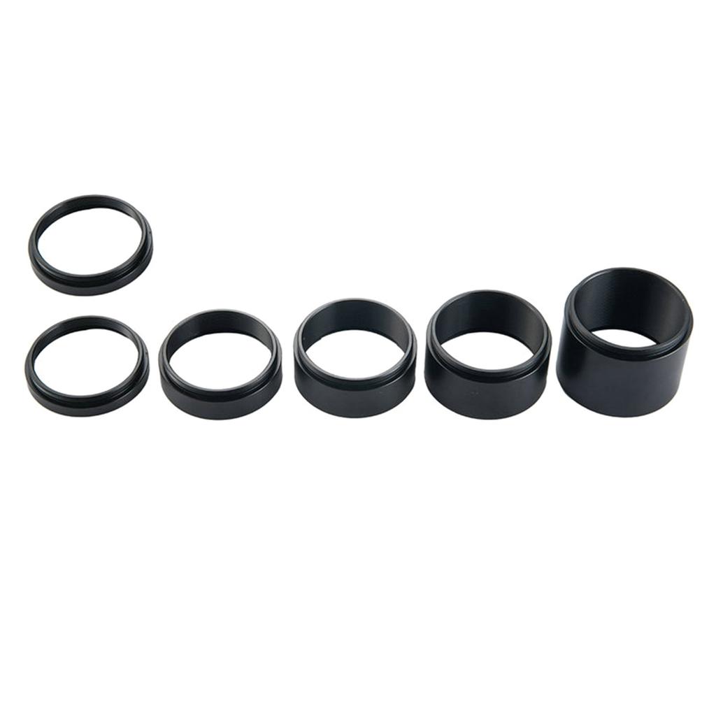 Versatile T2 Extension Tubes 3mm 5mm 7mm 15mm 20mm 30mm M42x0.75 On Both Sides for Astrophotography