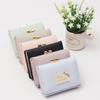 Women Wallets Female Short Design Fashion Three Fold Purse Simple Cute Student Clutch Card Holder Coin Purse