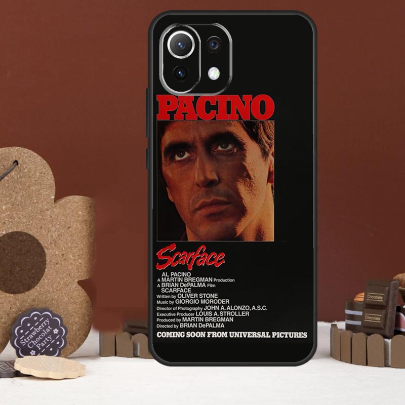 Чехол Scarface Tony Montana для Xiaomi 14 15 Ultra 15T 14T 13T 17 Pro Max POCO X7 Pro X5 X6 F5 F6 F7 F8 Ultra