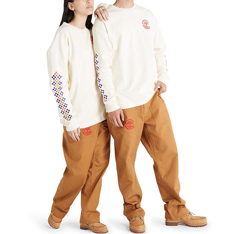 Timberland x CLOT Set in Sleeve T Shirt Unisex White A63MD-V04