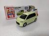 Tomica Toyota light 2013 с прозрачным корпусом Porte, масштаб 1/65, зеленый, литой мини-автомобиль, модель,