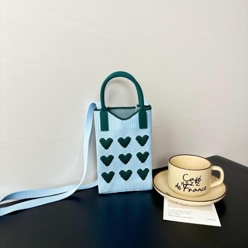 Любовь сумка для мобильного телефона дофамин универсальная вязаная сумка модная сумка-мессенджер через плечо высококлассная новая модель