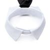 Модный симпатичный регулируемый смокинг галстуки-бабочки для собак галстуки-бабочки для собак белый воротник аксессуары для домашних животных официальный галстук