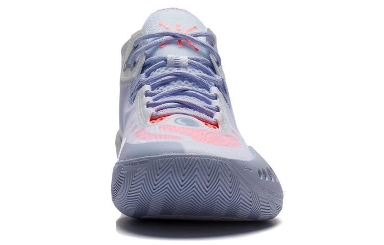 Li Ning Shadow 3 Нескользящие Устойчивые к истиранию Низкие Баскетбольные кроссовки Мужские Светло-ярко-синие ABPS041-1