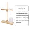 Adjustable Wooden Separatory Funnel Rack