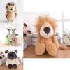 Cute Design Jungle Animal Plush Toy Ideal Home Decoration Entertainment Companion
