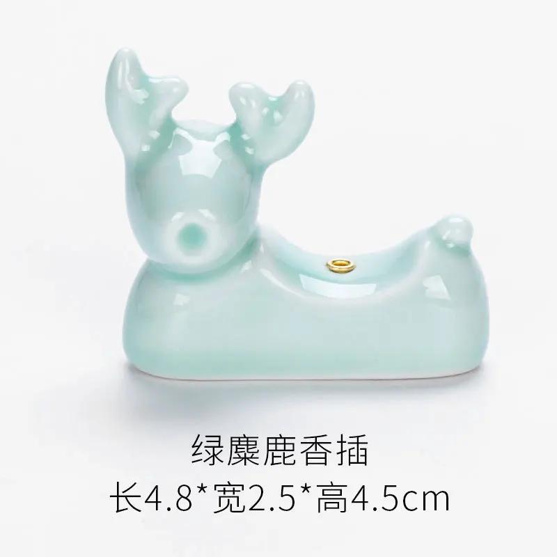 Японский стиль Подставка для благовоний Бытовая Милая Подставка для благовоний в виде животного Аромапалочка Домашнее украшение Орнаменты Благовонная горелка