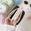 Polka Dot Cosmetic Bag Large Capacity Sanitary Napkin Storage Bag Small Lipstick Pouch  Women Girl