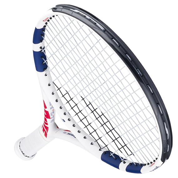 Babolat Pure Drive JR 24 Белая Детская Теннисная Ракетка Предварительно Натянутая (2025, 140513)