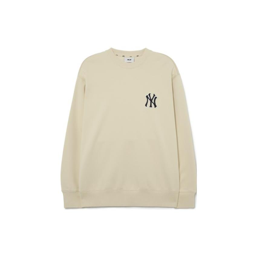 MLB Sweatshirt Unisex Light Yellow 3AMTM0831-50NBL