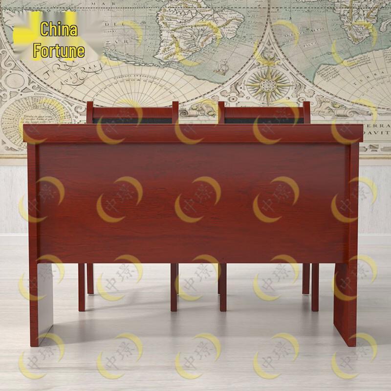 Zhongjing 1.2m Painted Wood Veneer Double Desk