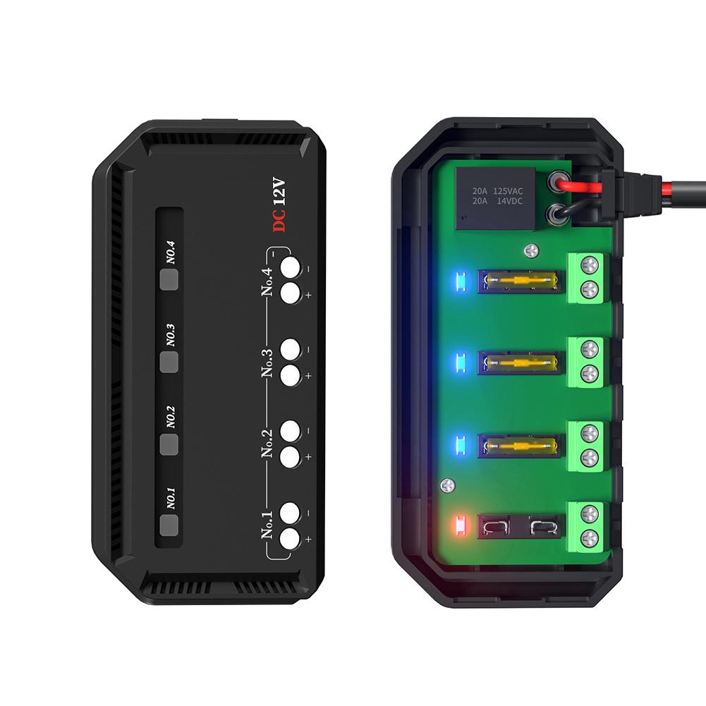 Коробка предохранителей Quick Wire, электрическая изоляция, автомобильный держатель предохранителя, светодиодный индикатор, термостойкий для автомобиля, мотоцикла
